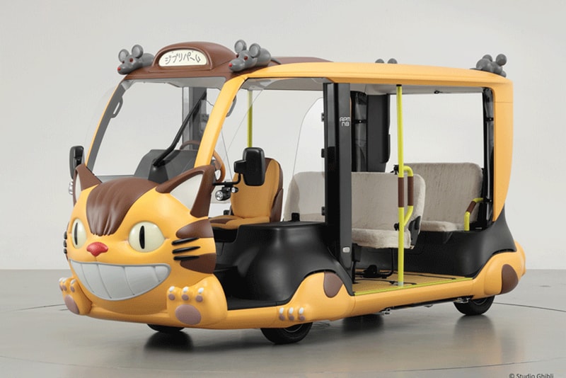 Studio Ghibli's Catbus Is An Electric Low-Speed Vehicle