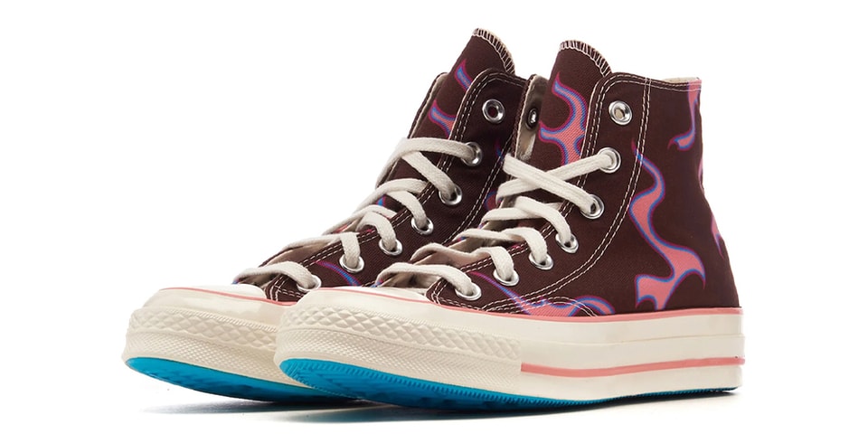 GOLF WANG Unveils Flame-Printed Converse Chuck 70 in "Paprika/Salmon Rose"