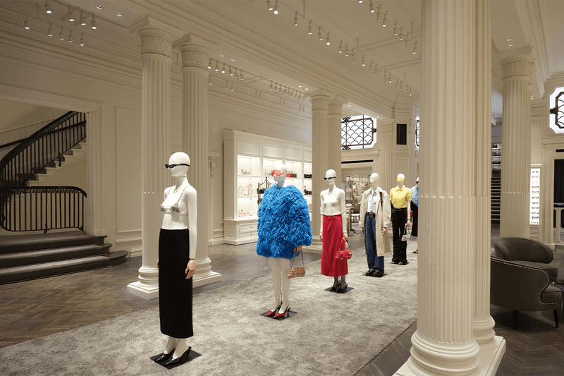Gucci London Bond Street Boutique Opening store United Kingdom menswear womenswear Italy