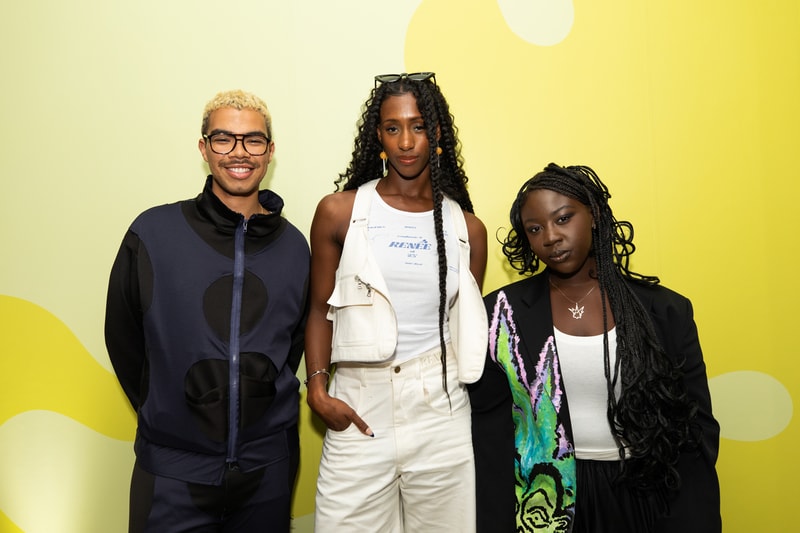 Gushers Black Voices Create HBX New York SAIbysai Expired Citizens RENÉE Sainabou Lowe Saina Gold Dale Horton Camryn McClain Parachute Pants Fringe Sweater Convertible Vest Camo Messenger Bag