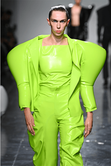 HARRI Spring Summer 2024 London Fashion Week menswear womenswear runway Harikrishnan Keezhathil Surendran Pillai latex sam smith