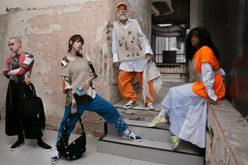 Helen Kirkum Spring Summer 2024 London Fashion Week footwear sneakers presentation