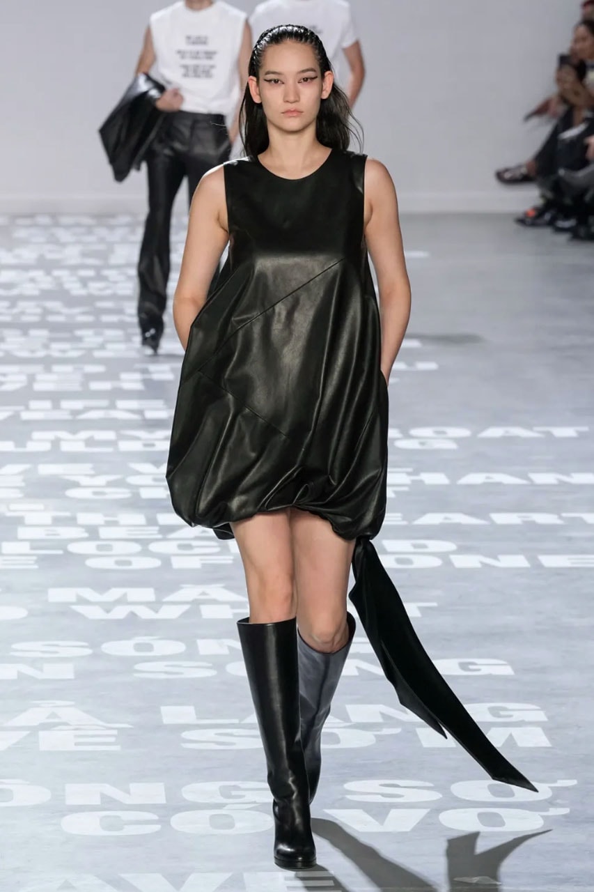 How was the new Helmut Lang show? 
