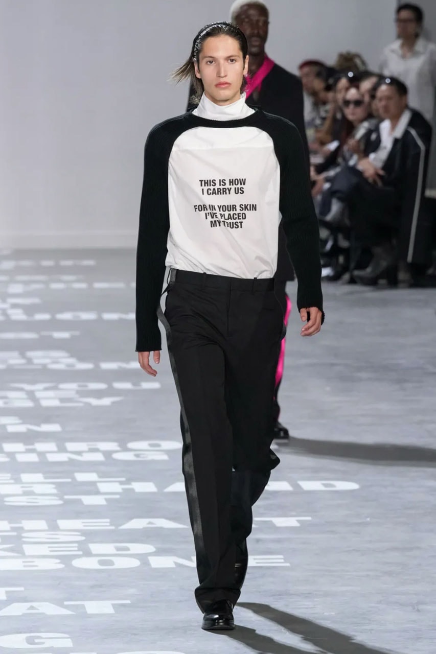 Helmut Lang SS24 collection designed by Peter Do