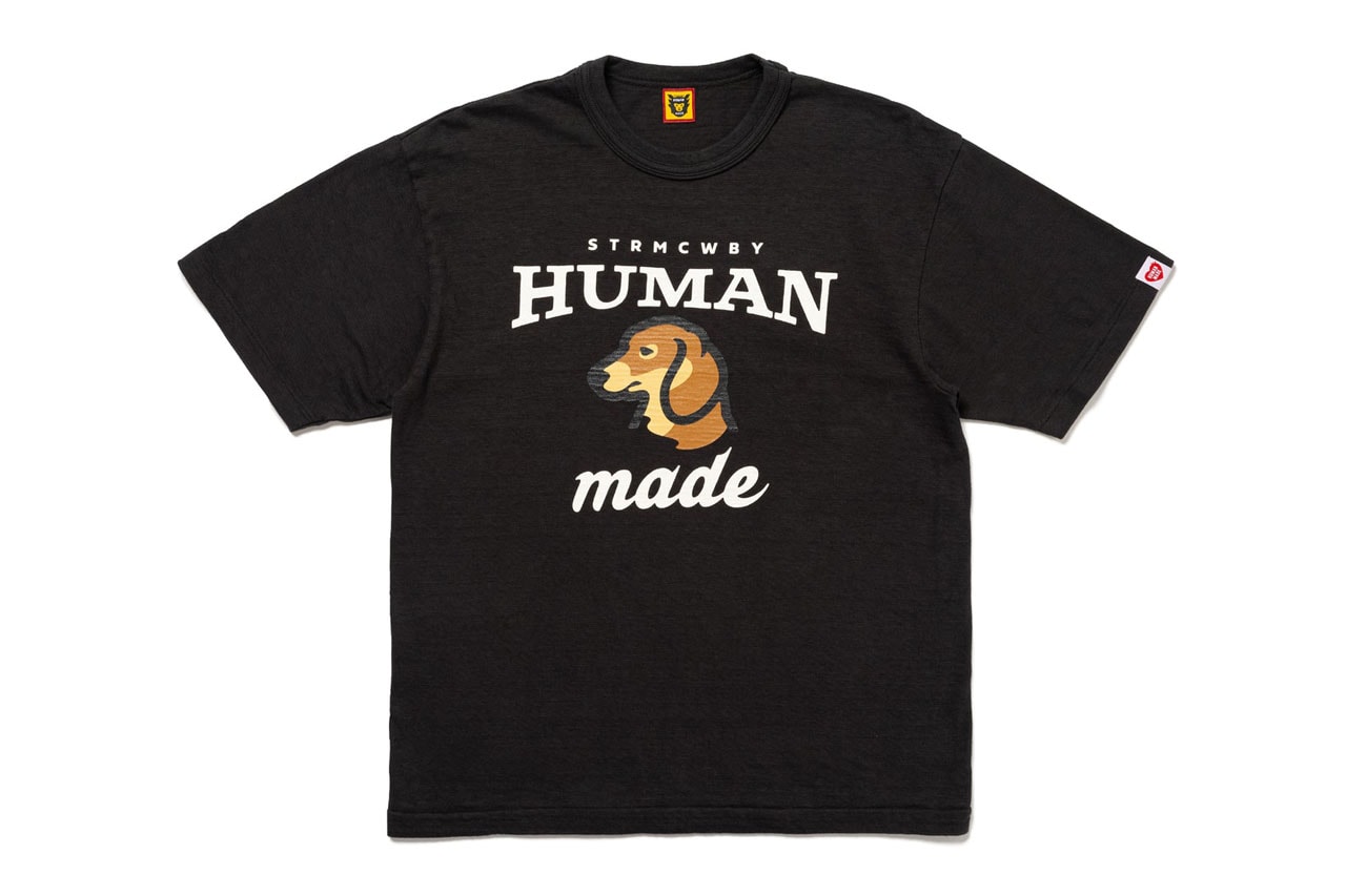 HUMAN MADE's Season 26 FW23 Drop Spotlights Dachshunds and Denim accessories hoodie long sleeve outerwear t shirt top pants jeans graphic dachsund dog animal wallet bag tote mug