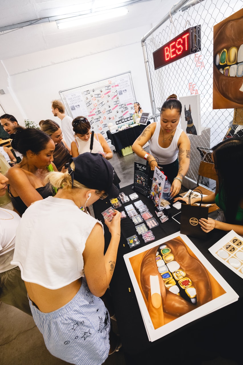 hypebeast flea squarespace clova me old china angels nailz grillz jewelery ceramics nail art london event market creative streetwear activation recap video 