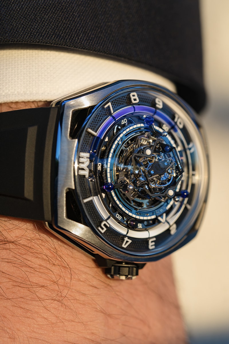 HYT Conical Tourbillon Titanium Blue Release Info