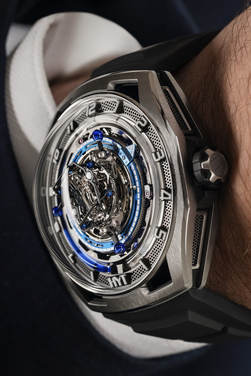 HYT Conical Tourbillon Titanium Blue Release Info
