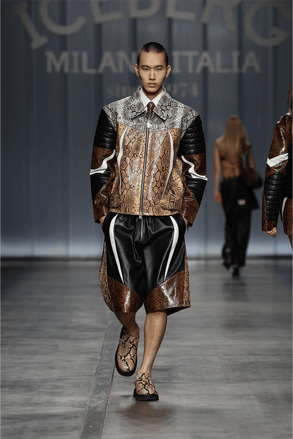 Iceberg Spring Summer 2024 Milan Fashion Week menswear womenswear James Long runway