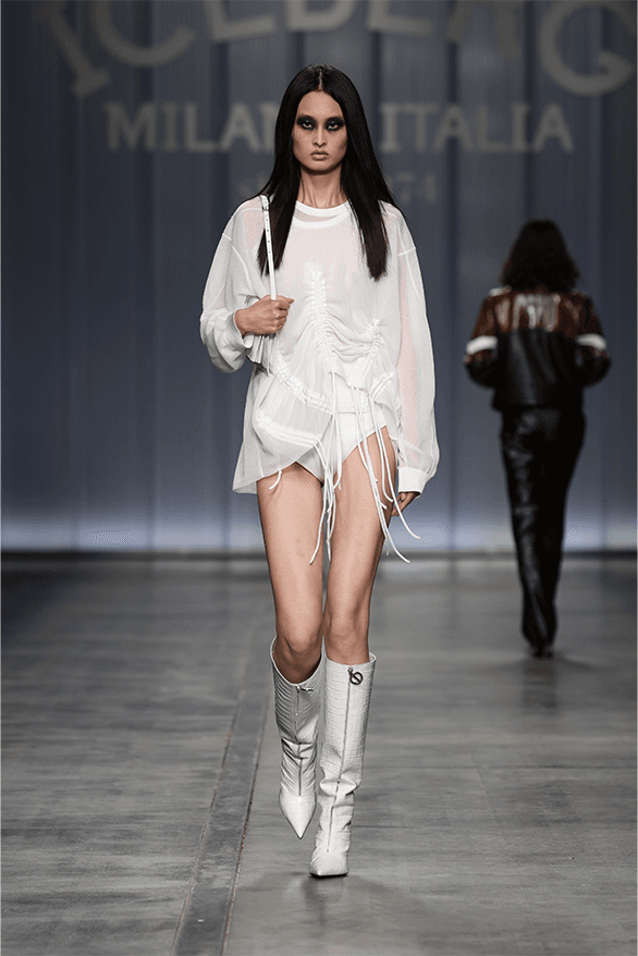 Iceberg Spring Summer 2024 Milan Fashion Week menswear womenswear James Long runway