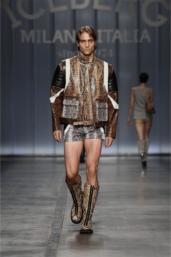 Iceberg Spring Summer 2024 Milan Fashion Week menswear womenswear James Long runway
