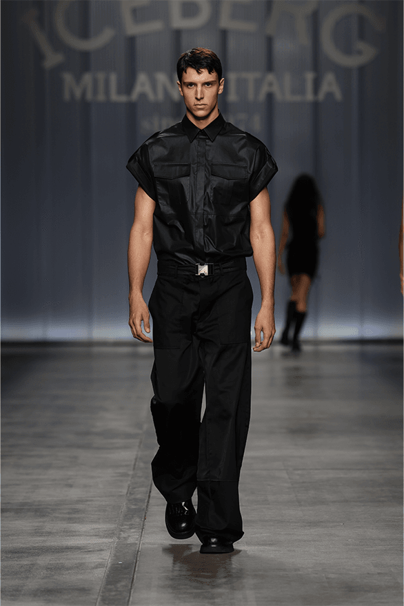 Iceberg Spring Summer 2024 Milan Fashion Week menswear womenswear James Long runway