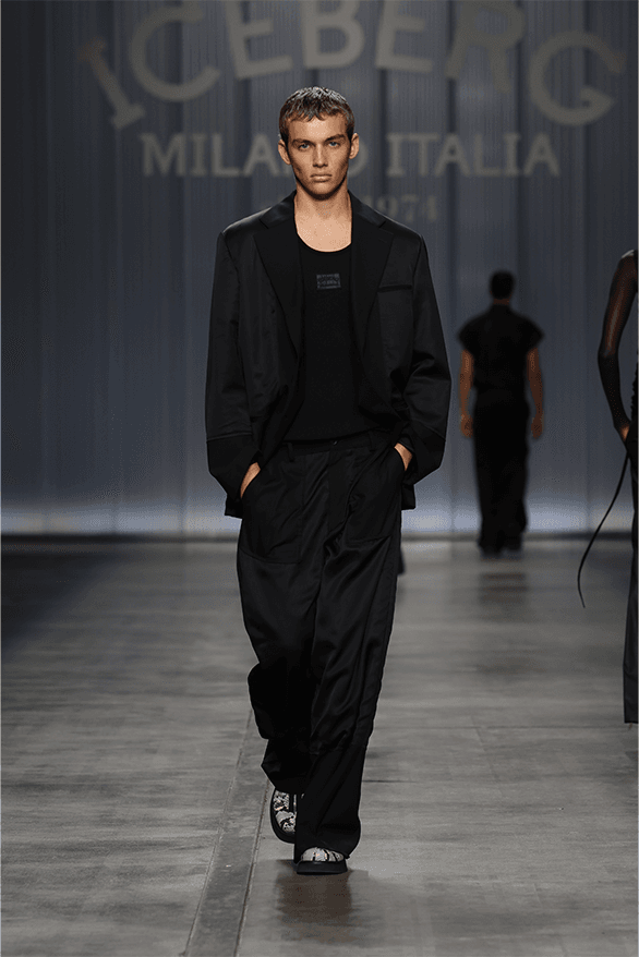 Iceberg Spring Summer 2024 Milan Fashion Week menswear womenswear James Long runway