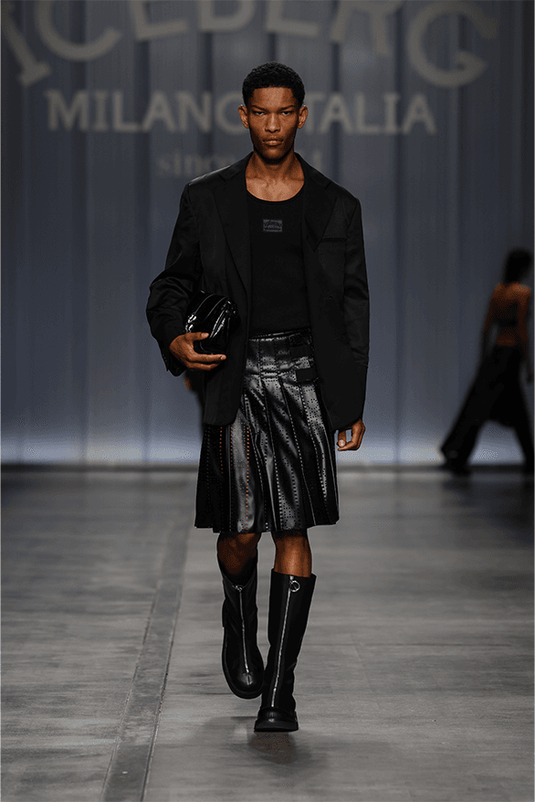 Iceberg Spring Summer 2024 Milan Fashion Week menswear womenswear James Long runway