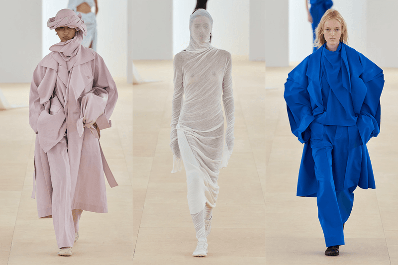 Issey Miyake's SS24 Runway Was Zenful Performance Art
