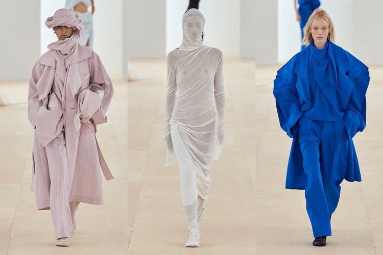 Issey Miyake's SS24 Runway Was Zenful Performance Art