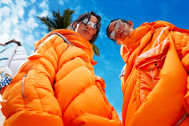 IZZY DU Tiger Beer Summer Puffer Collaboration Interview London uk designer central saint martins Paris fashion week spring summer 2024