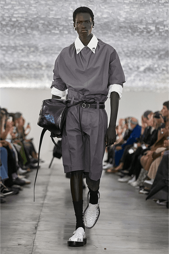 Jil Sander Spring Summer 2024 Milan Fashion Week menswear womenswear Luke Lucie Meier runway