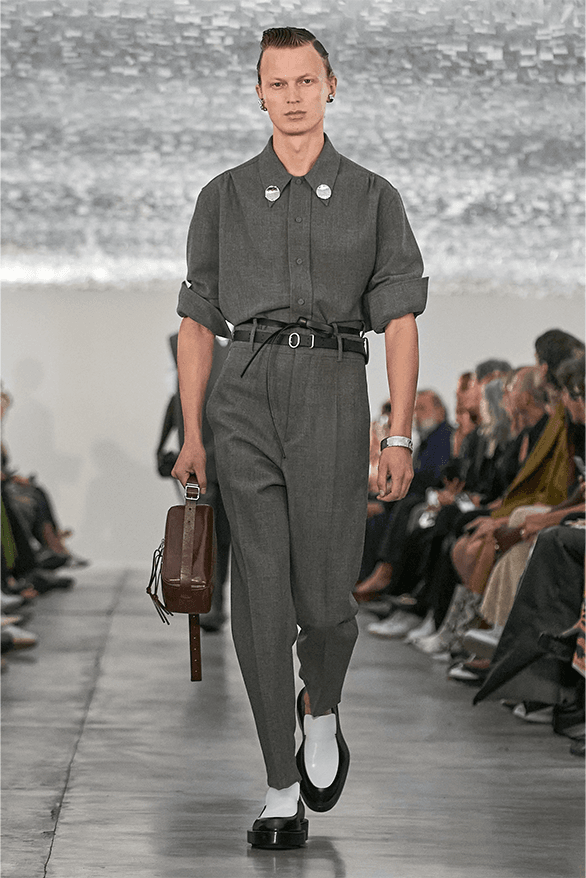 Jil Sander Spring Summer 2024 Milan Fashion Week menswear womenswear Luke Lucie Meier runway