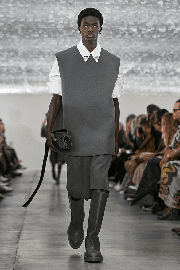 Jil Sander Spring Summer 2024 Milan Fashion Week menswear womenswear Luke Lucie Meier runway