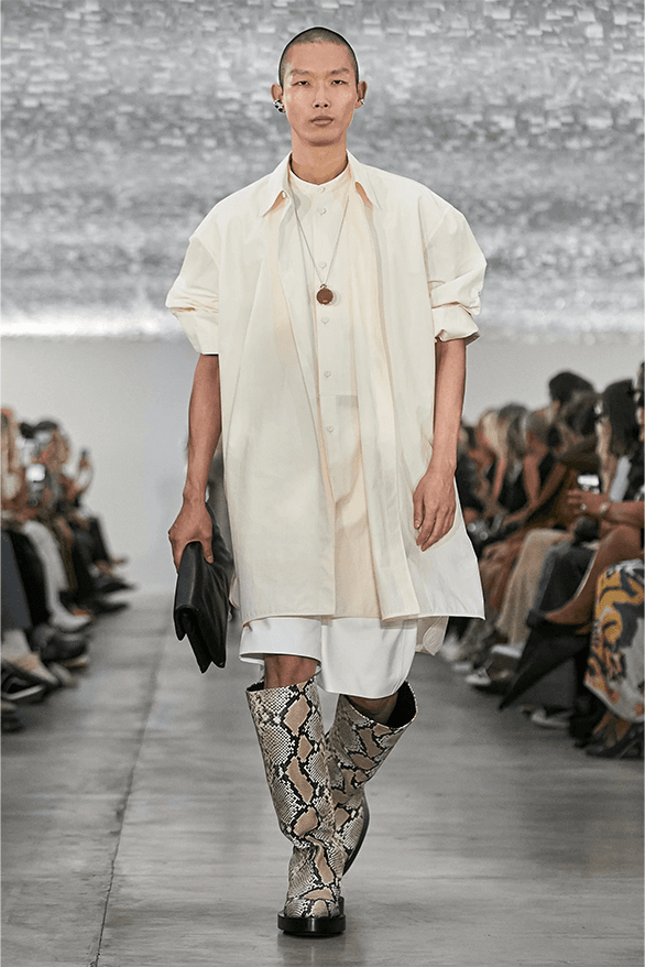 Jil Sander Spring Summer 2024 Milan Fashion Week menswear womenswear Luke Lucie Meier runway