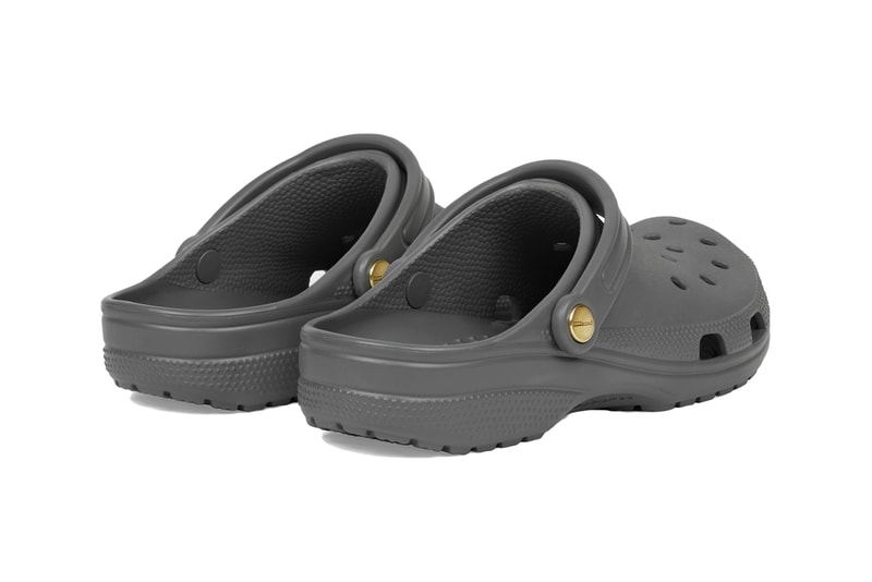 JJJJound Crocs Clog White Slate Grey Release Date Collaboration preview photo instagram post fall winter 2023 release details announcement