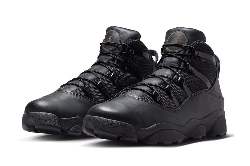 Official Look Jordan 6 Rings Winterized "Black" Colorway