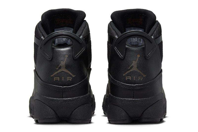 FV3826-001 Jordan 6 Rings Winterized Surfaces in All-Black jordan brand michael jordan winter boots shoes basketball high top 