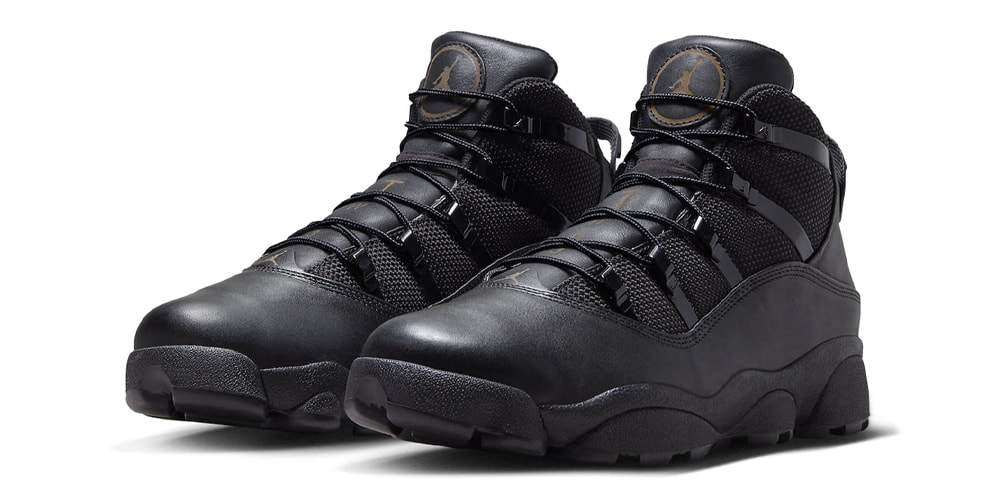 Official Look Jordan 6 Rings Winterized "Black" Colorway