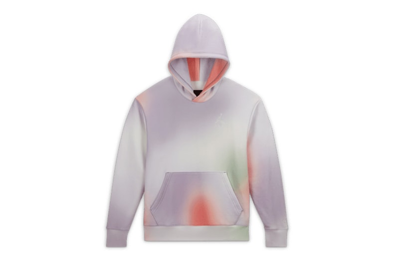 Jordan Brand x J Balvin Release a Clean Apparel Collab medellin colombia jordans sneakers snkrs bad bunny nike pants tops outerwear jacket vest western smile smiley face vibrant pastel sky athleisure sports basic clean elevated winter fall fleece hoodie tee t shirt