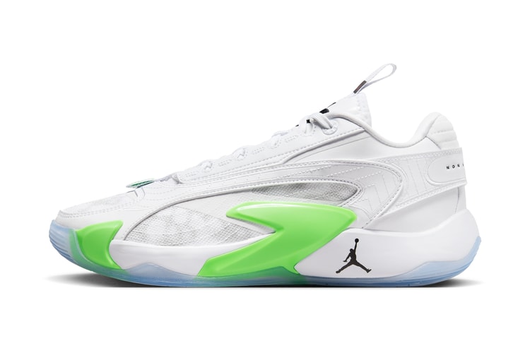 Check Out the Jordan Luka 2 "Trick Shot" and Its Matching NASCAR Car Wrap