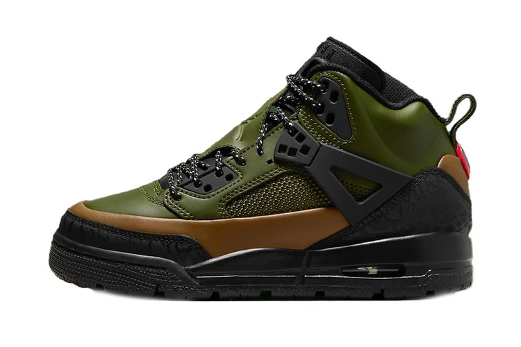 The Jordan Spiz’ike Winterized Surfaces in a "Duckboot" Colorway