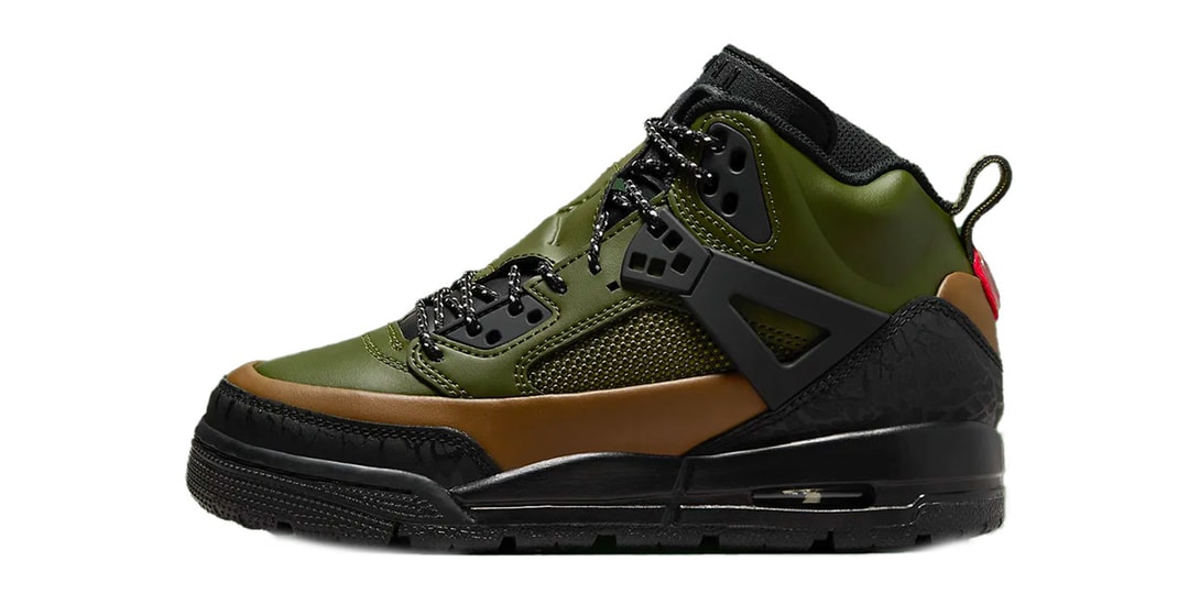 The Jordan Spiz’ike Winterized Surfaces in a "Duckboot" Colorway