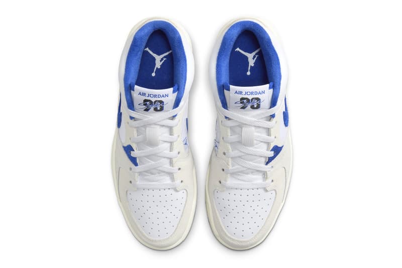 Jordan Stadium 90 Arrives in "Sail/Royal Blue" DX4397-104 suede leather michael jordan brand