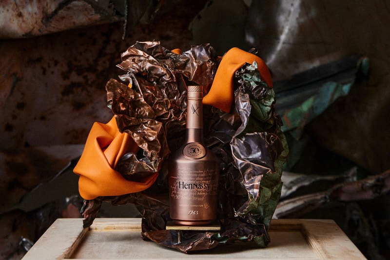 kennedy yanko nas hennessy vsop collaboration hip hop sculpture installation