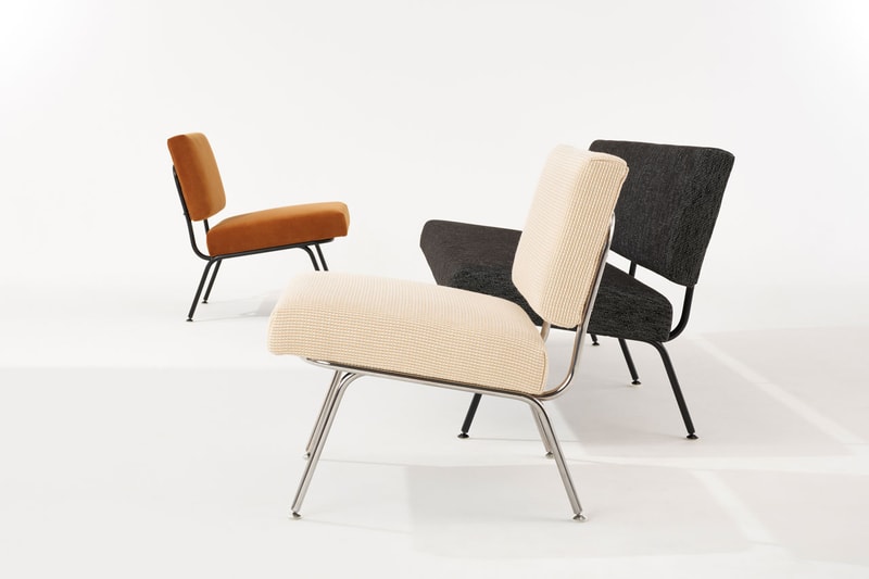 Knoll Revives Two Archival Florence Knoll Models model chair sofa lounge home commercial residential architect design interior furniture bed textile archive reissue reimagine