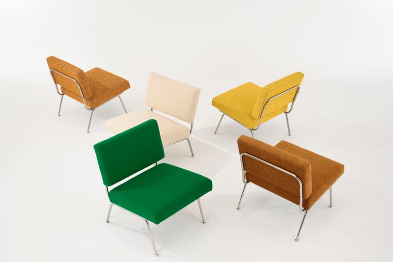 Knoll Revives Two Archival Florence Knoll Models model chair sofa lounge home commercial residential architect design interior furniture bed textile archive reissue reimagine 