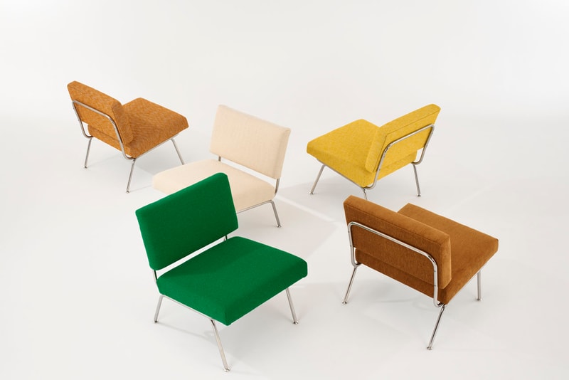 Knoll Revives Two Archival Florence Knoll Models model chair sofa lounge home commercial residential architect design interior furniture bed textile archive reissue reimagine