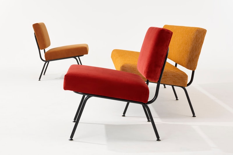 Knoll Revives Two Archival Florence Knoll Models model chair sofa lounge home commercial residential architect design interior furniture bed textile archive reissue reimagine