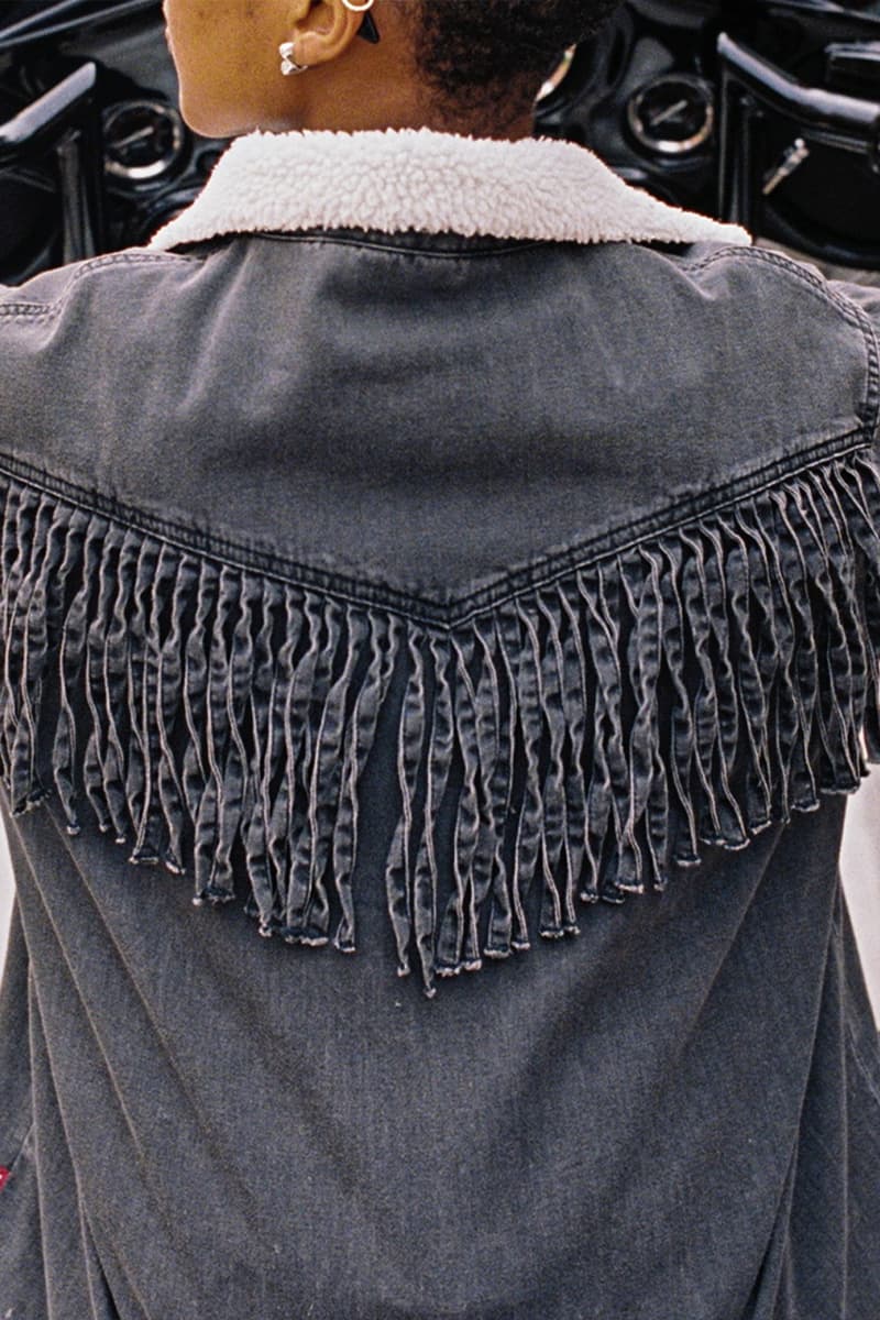 Latest Levi's x Denim Tears Collaboration Pays Homage to the Black Biker Community release info tremaine emory jeans leather jackets motorcycle