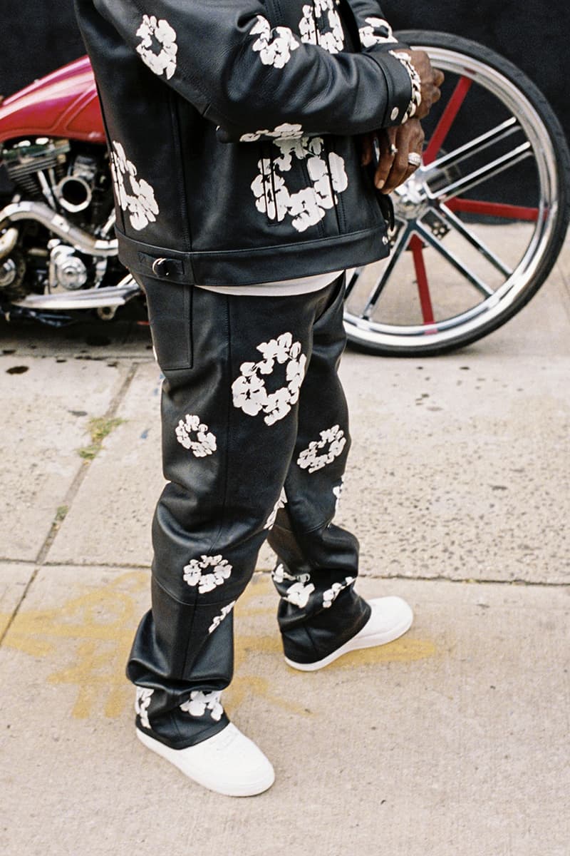 Latest Levi's x Denim Tears Collaboration Pays Homage to the Black Biker Community release info tremaine emory jeans leather jackets motorcycle