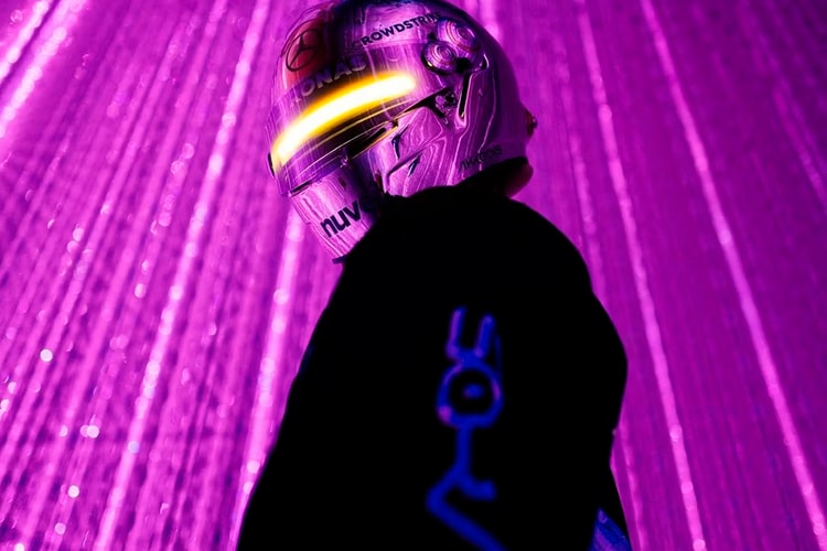 Lewis Hamilton and Hajime Sorayama Share a Racing Helmet Collaboration