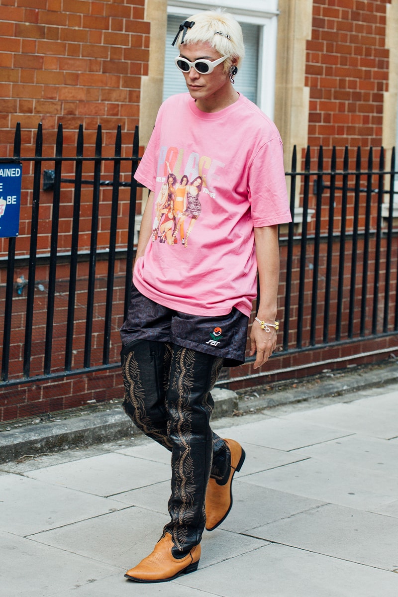 London Fashion Week Street Style SS24 burberry jw anderson mowalola mains skepta burna boy daniel lee