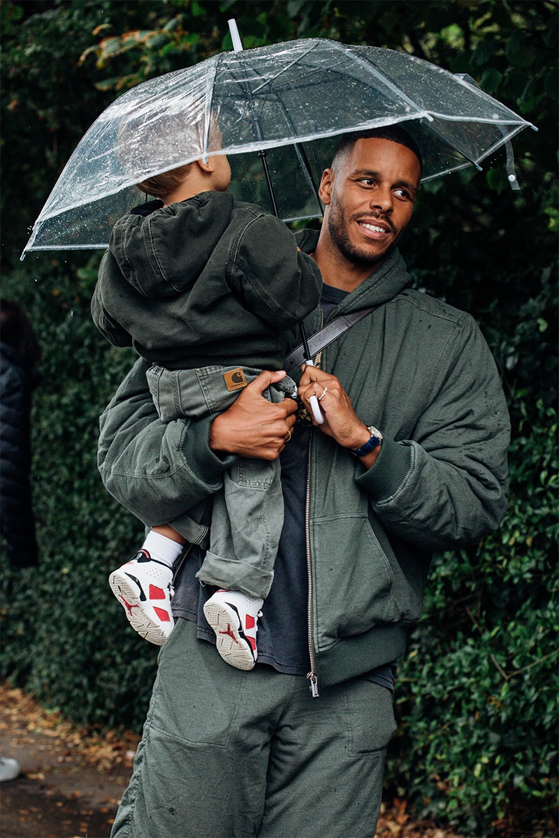 London Fashion Week Street Style SS24 burberry jw anderson mowalola mains skepta burna boy daniel lee