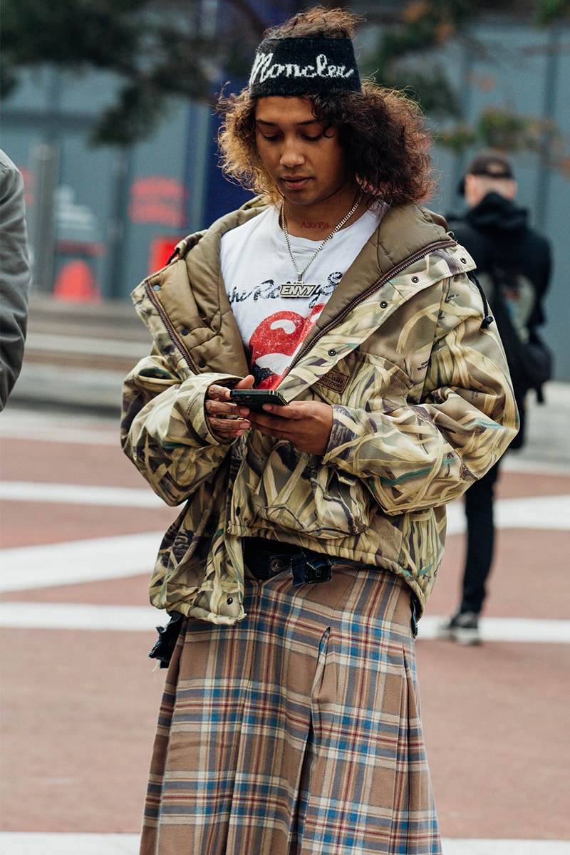 Tartan Flannel Shirt, Streets of Seoul