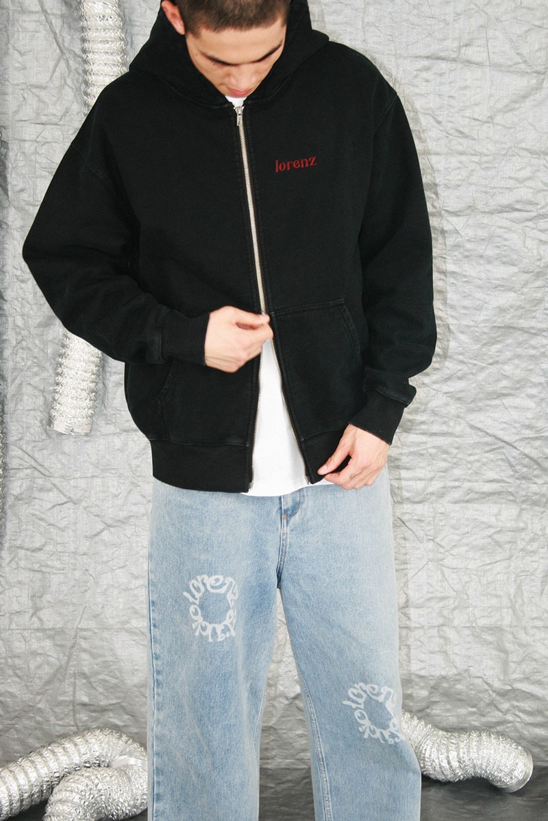 Lorenz Fall Winter 2023 Fashion Streetwear Clothing Outer Space Jeans Denim London Hoodies Graphic T-Shirts Style Skateboarding