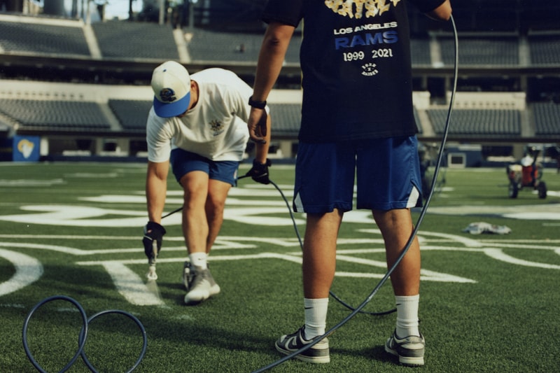 Los Angeles Rams and Born X Raised Join Forces for NFL Capsule Collection game opener san francisco 49ers spantos