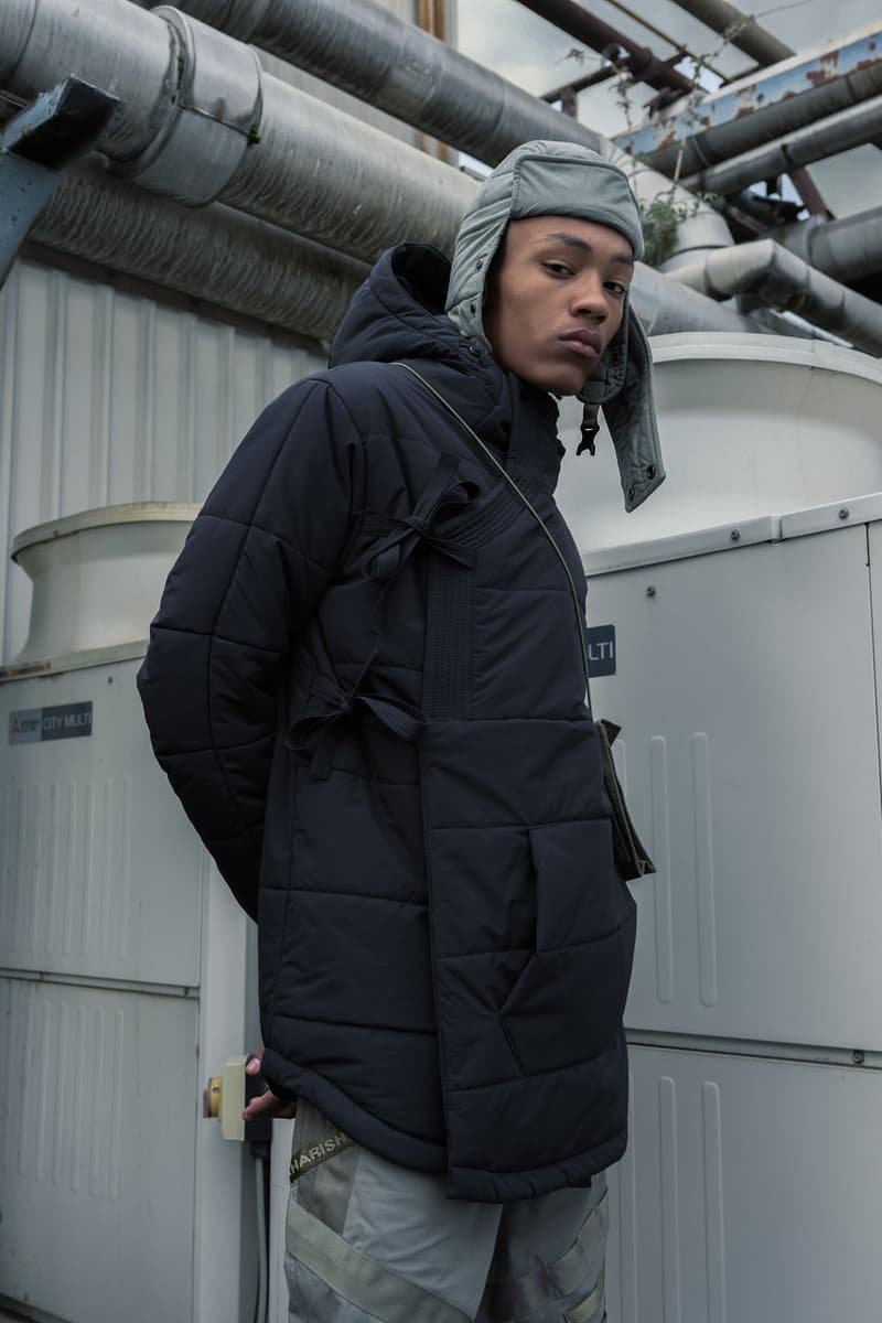 Maharishi FW23 Explores Industrial Workwear editorial campaign collection release info