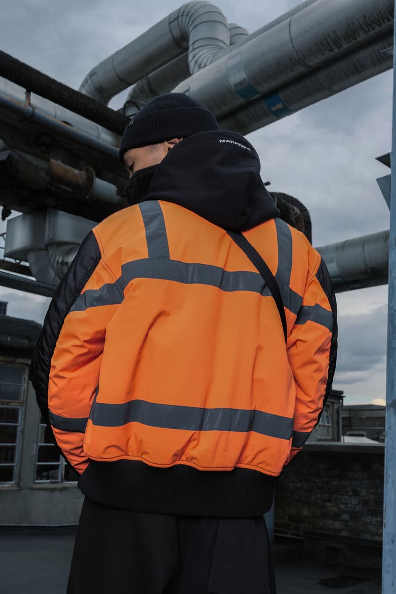 Maharishi FW23 Explores Industrial Workwear editorial campaign collection release info