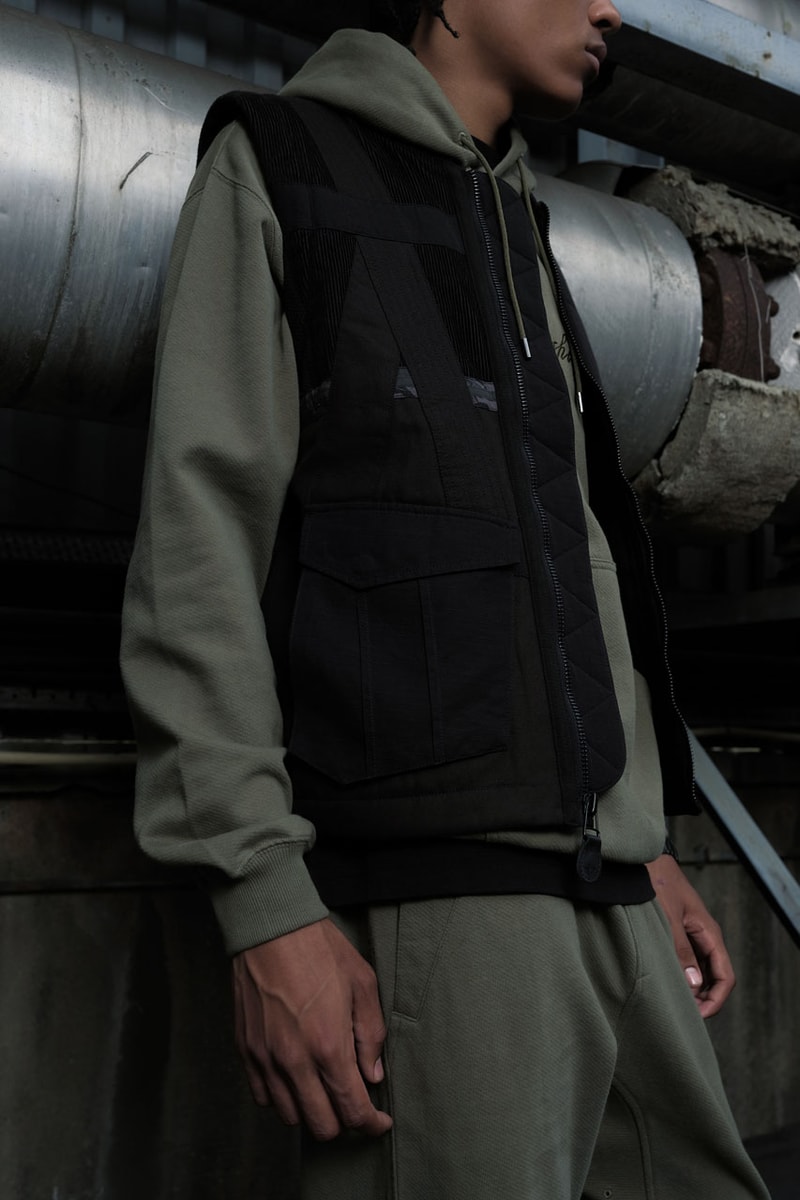 Maharishi FW23 Explores Industrial Workwear editorial campaign collection release info